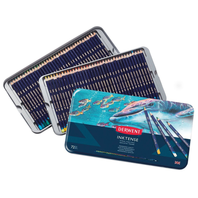 Inktense Watercolour Pencils Set of 72
