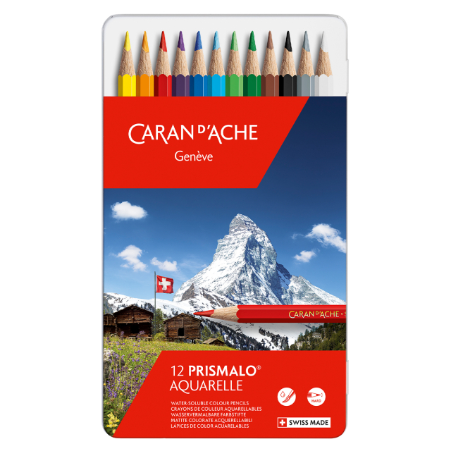 Prismalo Watercolour Pencils 12-set