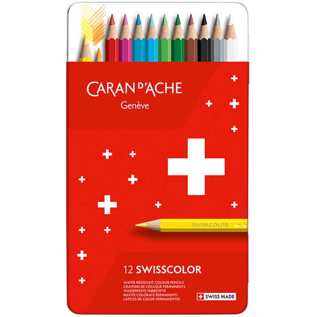 Swisscolor Colouring pencils Set of 12