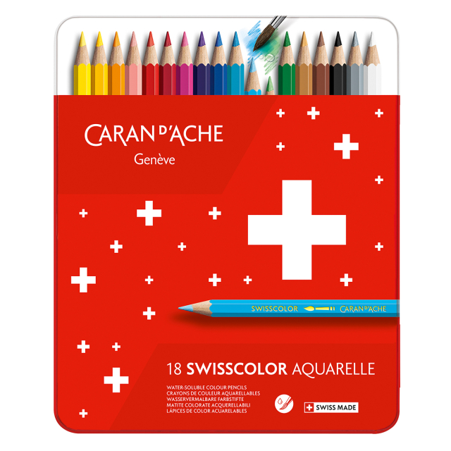 Swisscolor Aquarelle Set of 18