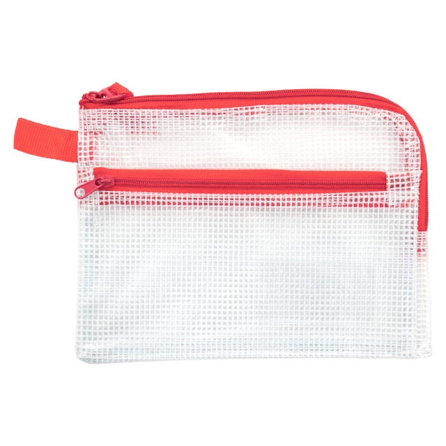 Double Zipper Pouch 19x14 cm