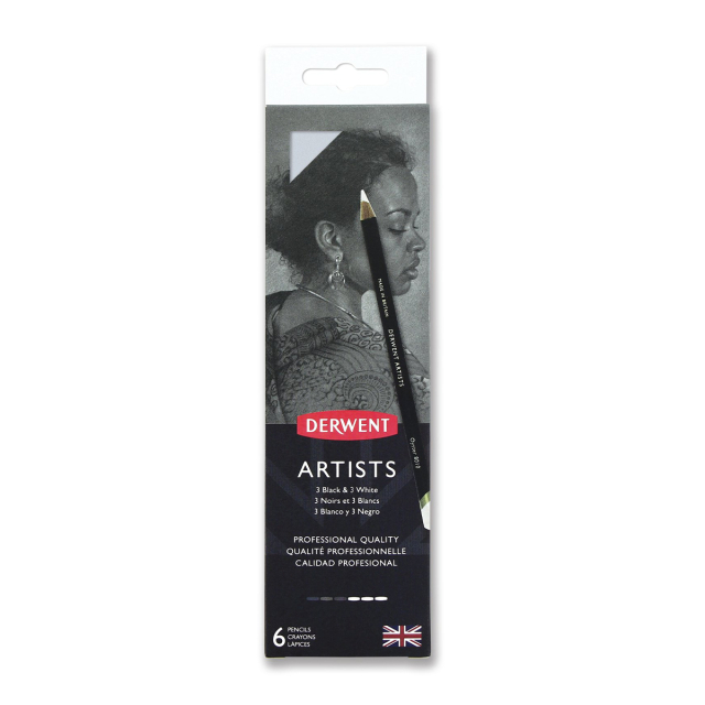 Artists Black & White Set of 6