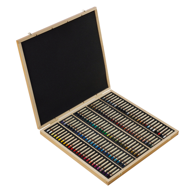 Oil Pastels 5ml Wooden Box - Set of 120