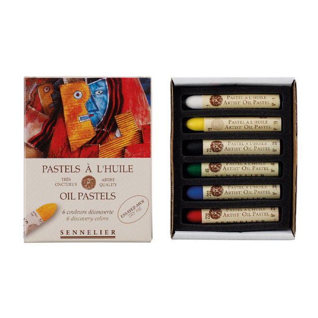 Oil Pastels 5ml Start Set 6 pcs