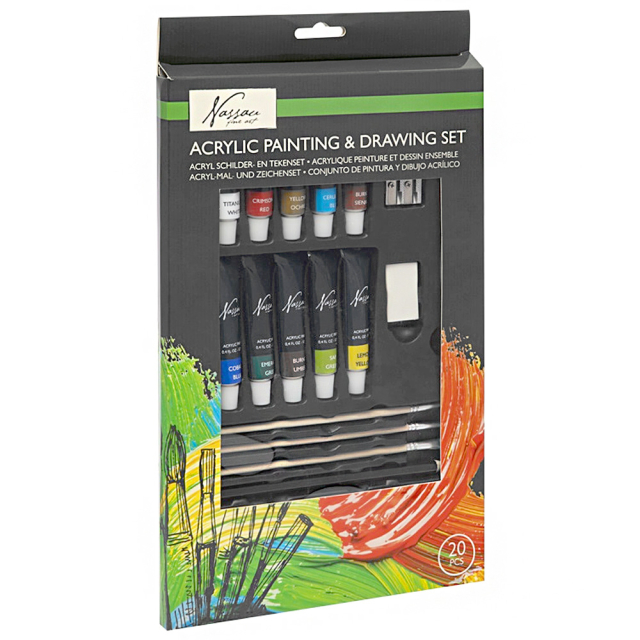 Painting and Drawing Set 20 pcs