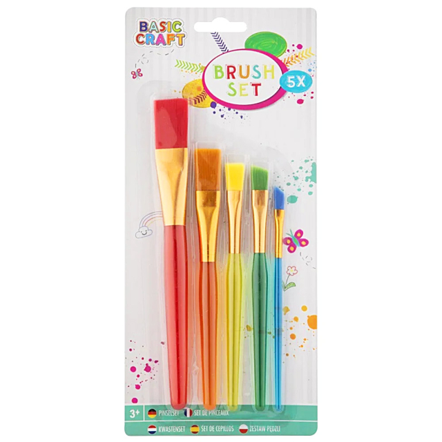 Children's brushes 5-pack