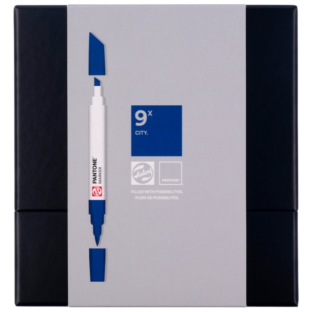 Marker Set of 9 City