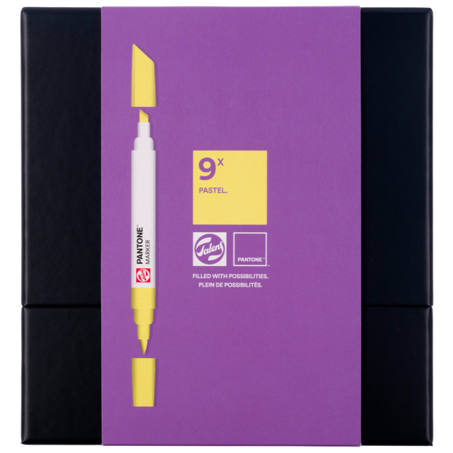 Marker Set of 9 Pastel