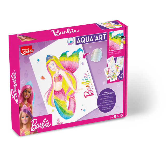 Barbie Aqua art pcs