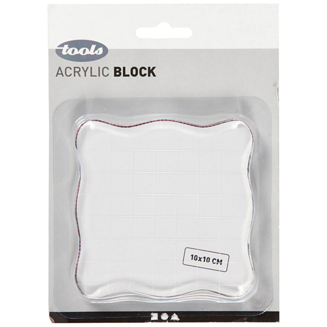 Acrylic Block 10 x 10 cm
