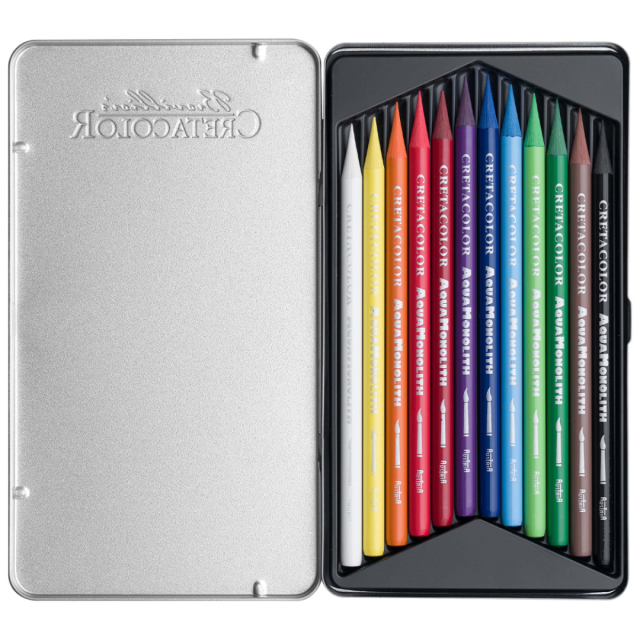 Aqua Monolith Aquarelle Set of 12