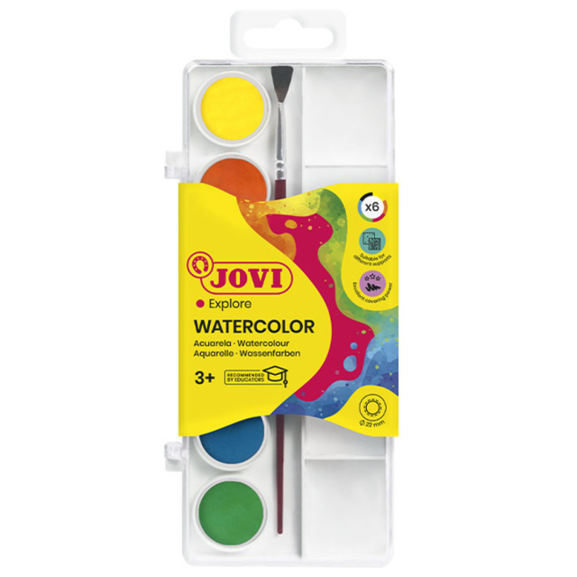 Watercolour Set of 6