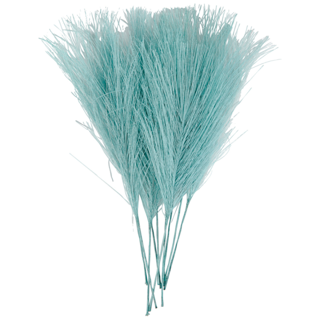 Artificial feathers Pack of 10 Turquoise