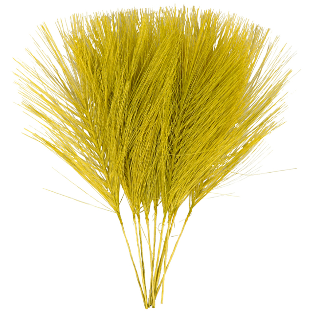 Artificial feathers Pack of 10 Light green