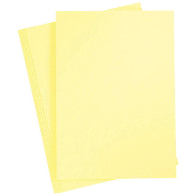 Coloured paper Light Yellow A4 180g 20 sheets