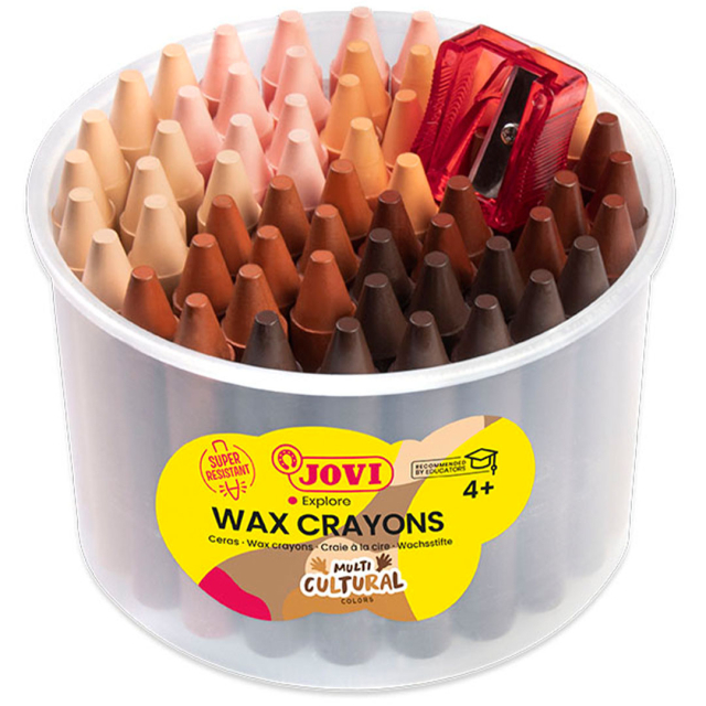 Wax Crayons Jumbo Skin tones Set of 60 (4 years+)