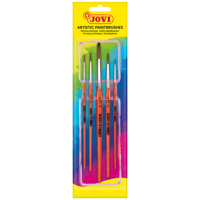 Paint Brushes for Kids 5 sizes