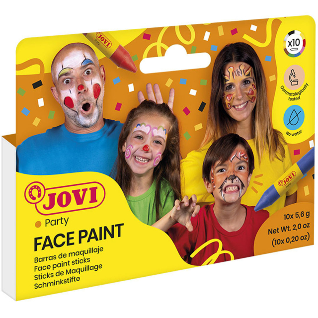 Face Crayons Pack of 10