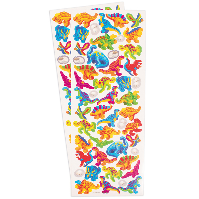 Stickers Dinosaurs 2 sheets