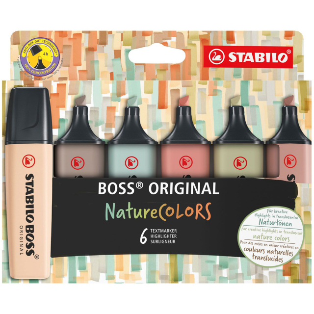 Boss Nature Colors Pack of 6