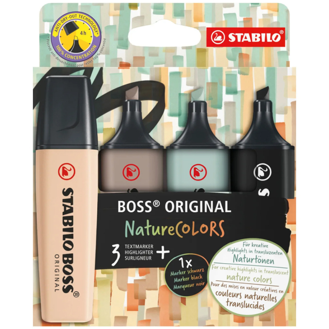Boss Nature Colors Pack of 4 No.2