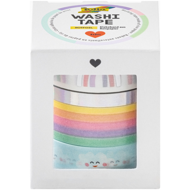 Washi-Tape Rainbow & Clouds 4-pack