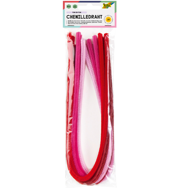 Pipe Cleaners Red 10-pack