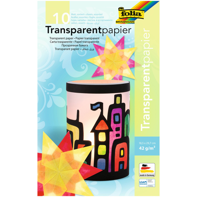 Transparent paper 42 g/m² 10-pack