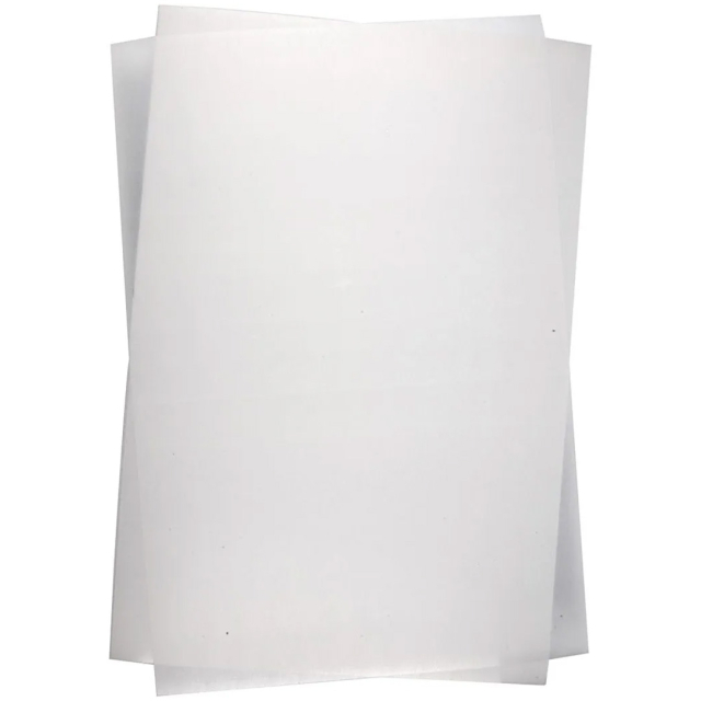 Shrink plastic 10 sheets Matt white 20x30 cm