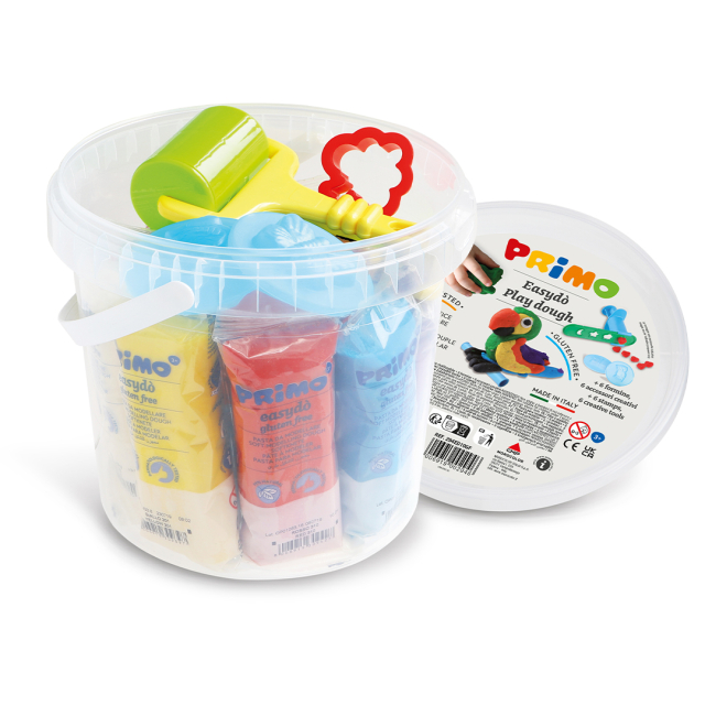 Soft Play-dough 10x100g + accessories