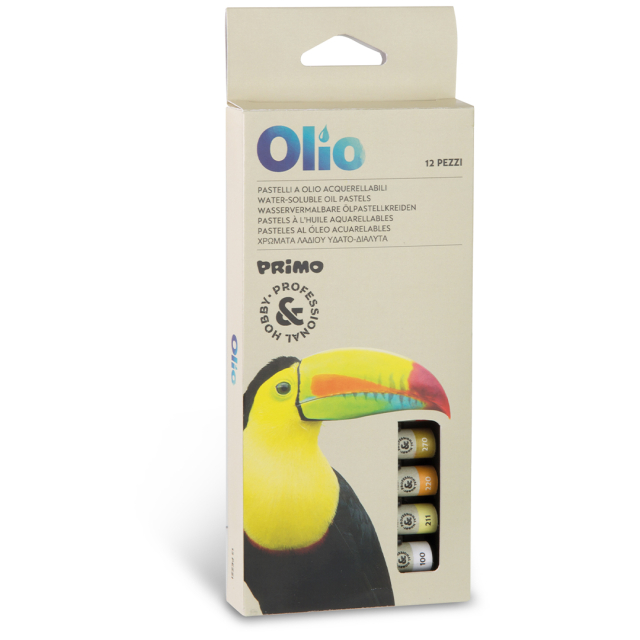 Watersoluble oil pastels 12-set
