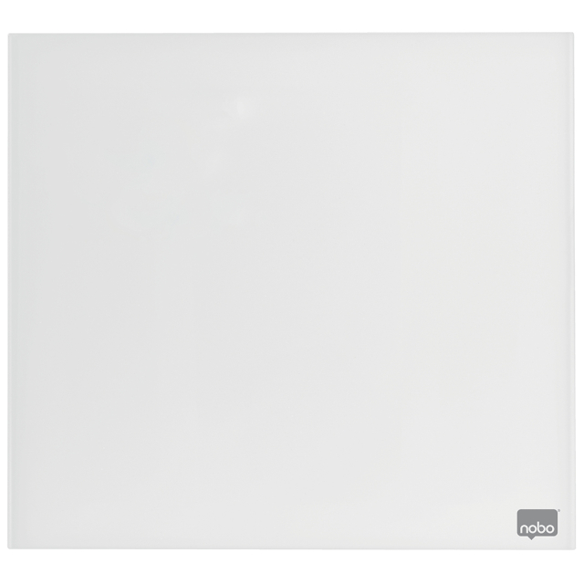 Glass board Nobo 30x30 cm White