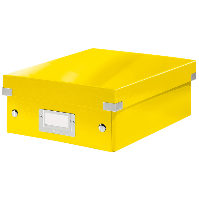 Click&Store Small Sorting Box Yellow