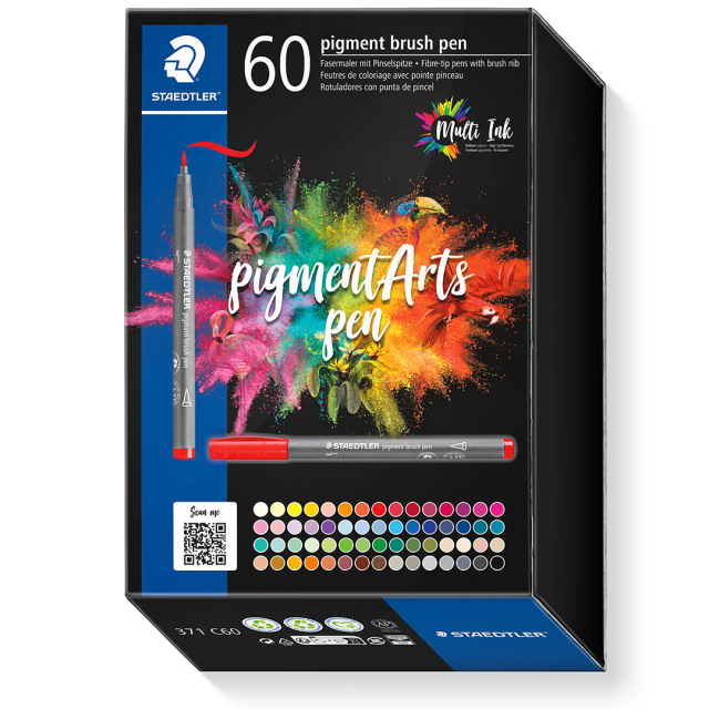 Pigment Arts Brush Pen set of 60