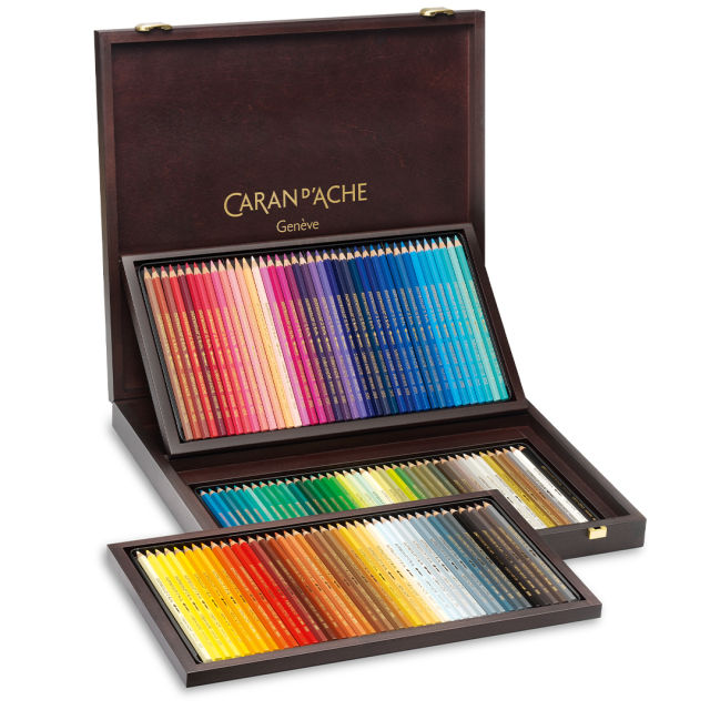Supracolor Aquarelle Wooden Box of 120 pcs