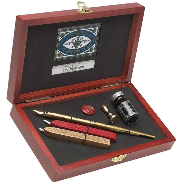 Victoriana Calligraphy Set Writing & Sealing