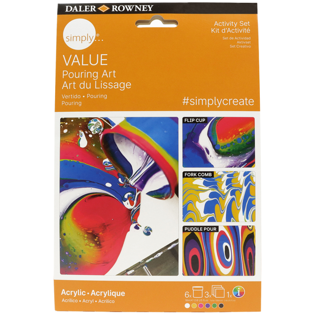 Simply Discover Pouring step-by-step