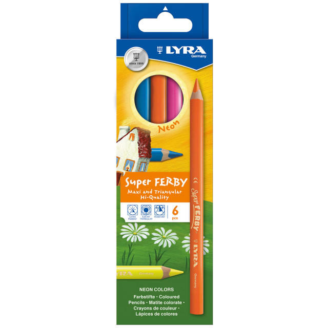 Super Ferby Neon Set of 6