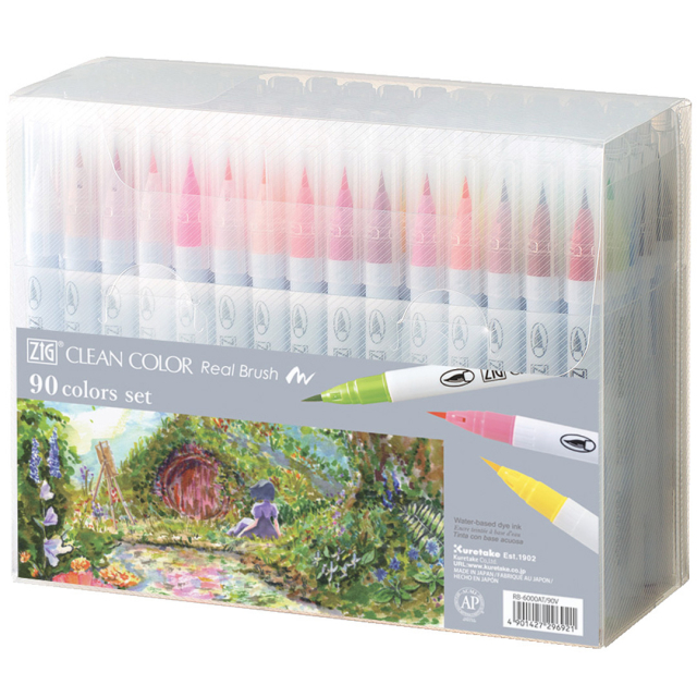Clean Color Real Brush Set 90 pcs