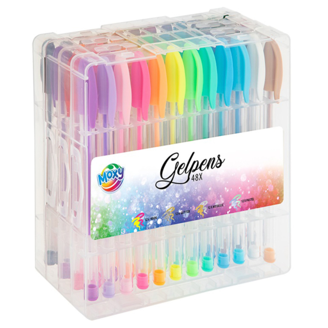 Gel pens 48-set