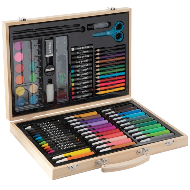 Colouring case 86 pcs