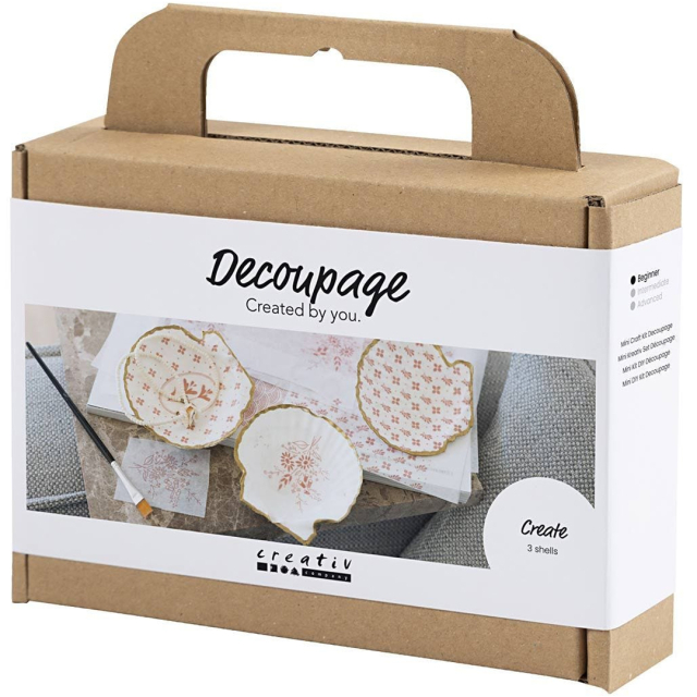 DIY Découpage-kit Seashells