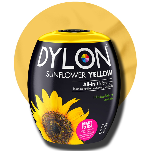 Pod All-in-1 Textile Dye Sunflower Yellow