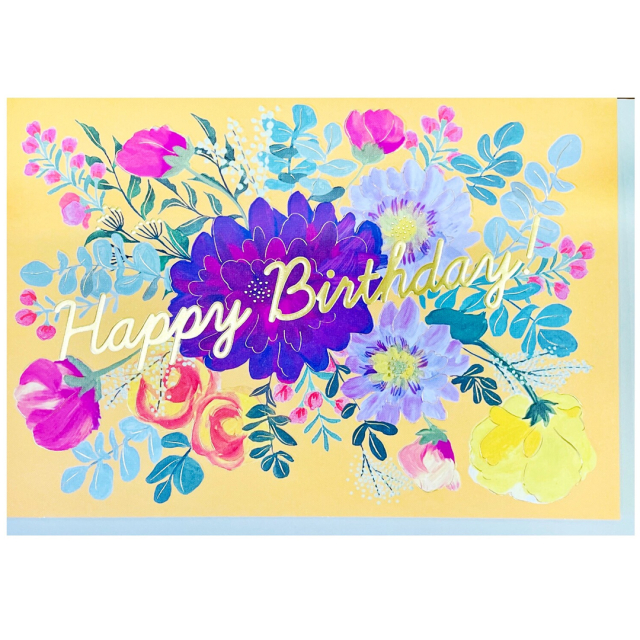 Greeting card Dahlia