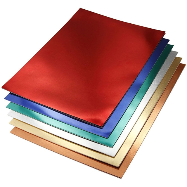 Metallic cardboard A4 Pack of 30