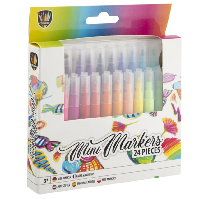 Felt-tip pens Mini 24-set