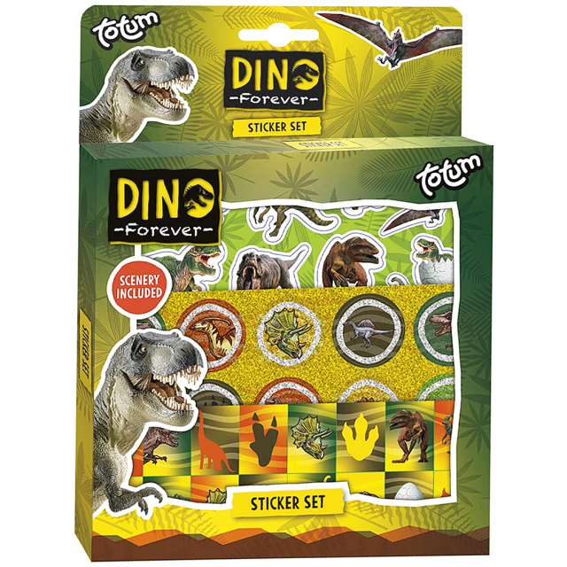 Dinosaur Sticker Set (3 years+)