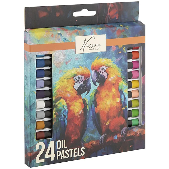 Oil Pastels 24-set