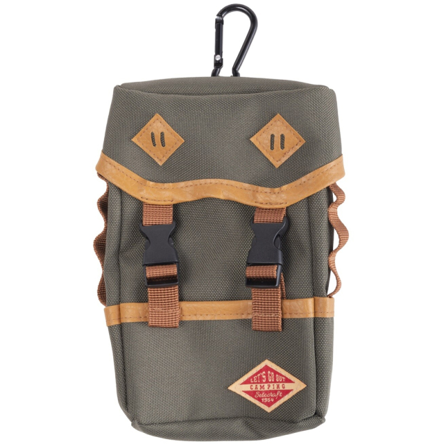 Mini Backpack Pouch Khaki