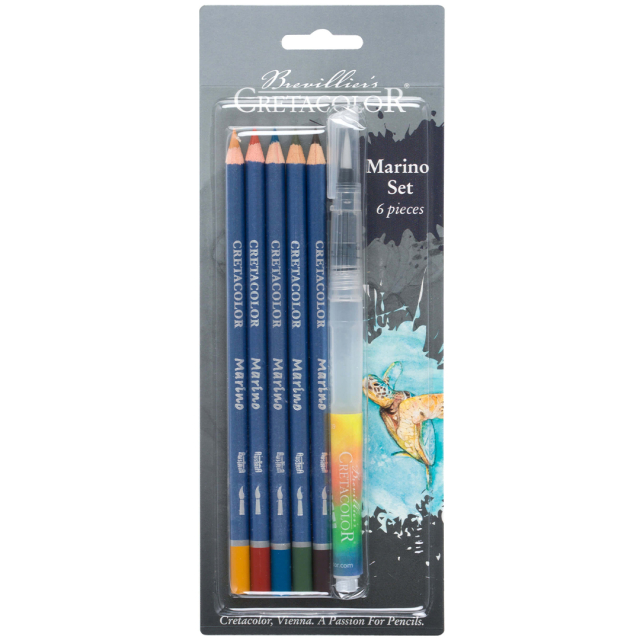 Marino Watercolour Drawing set 6 pieces